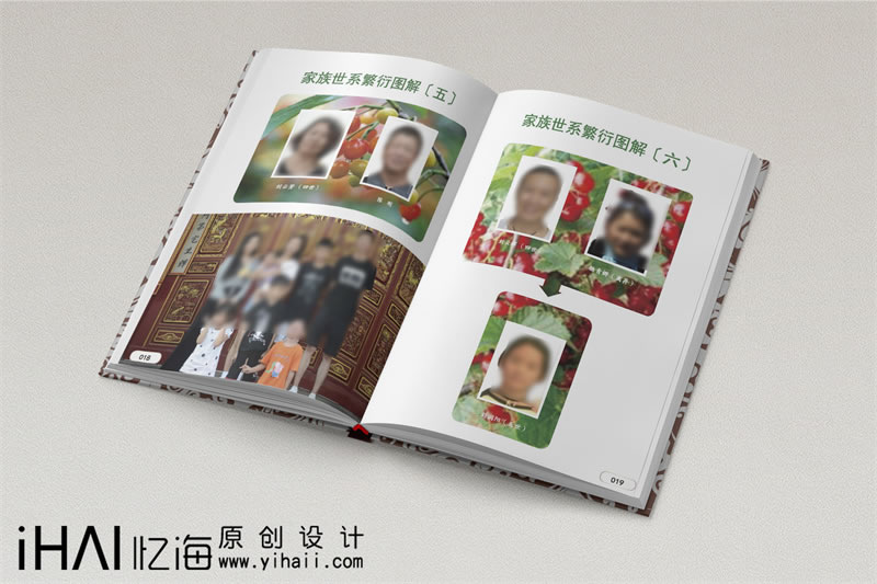 家譜族譜制作-現(xiàn)代家譜簡(jiǎn)單范本樣本
