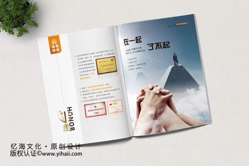 云南曲直律師事務(wù)所2021年刊雜志-企業(yè)期刊畫(huà)冊(cè)設(shè)計(jì)