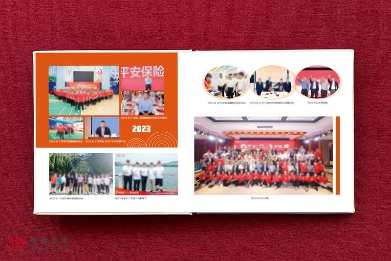 設計制作領導升遷紀念相冊