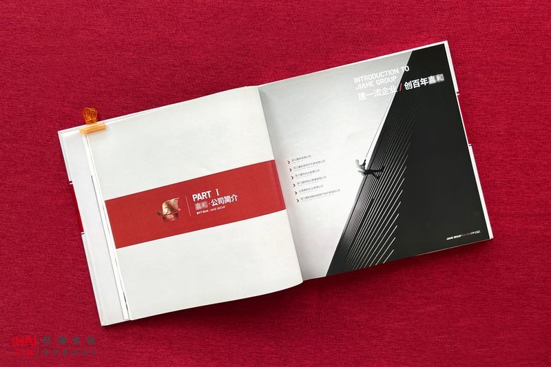 企業(yè)集團的宣傳相冊制作服務