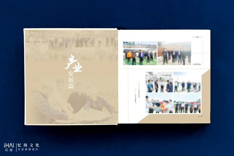 縣長工作相冊設(shè)計和制作