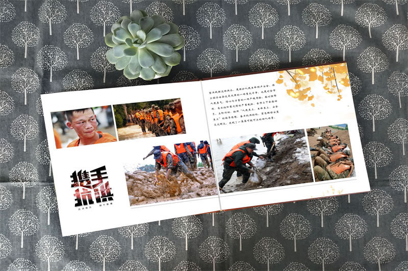昆明憶海文化抗洪救災(zāi)紀念冊設(shè)計定做-制作抗洪紀念冊致敬抗洪救災(zāi)英雄