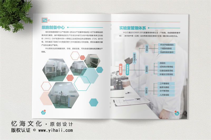 昆明憶海文化昆明企業(yè)宣傳畫冊制作-公司宣傳畫冊定制-生物科技公司畫冊設(shè)計
