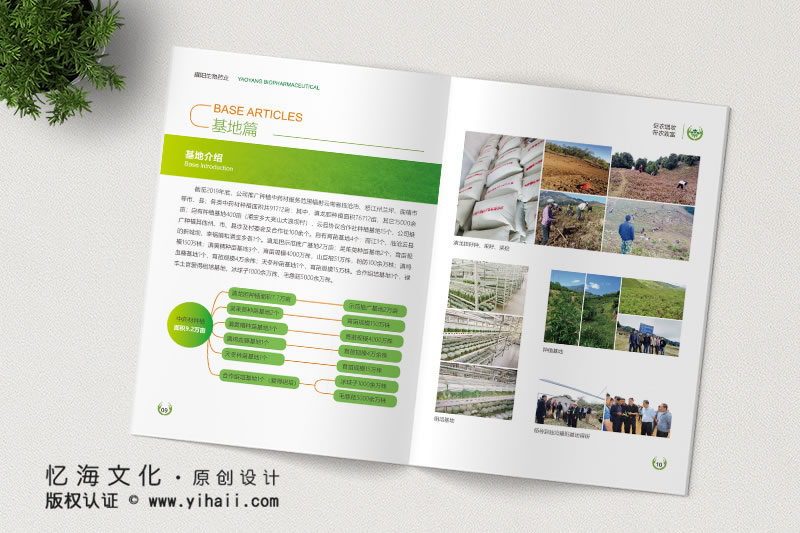 昆明憶海文化-企業(yè)畫(huà)冊(cè)定制設(shè)計(jì)-臨滄生物科技畫(huà)冊(cè)制作
