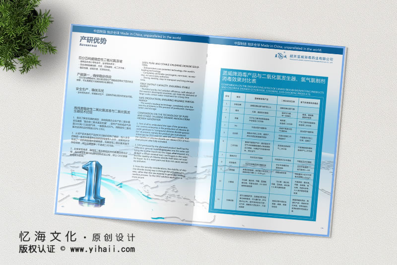 昆明憶海文化-消毒藥業(yè)公司宣傳畫冊制作-消毒水畫冊定制設(shè)計