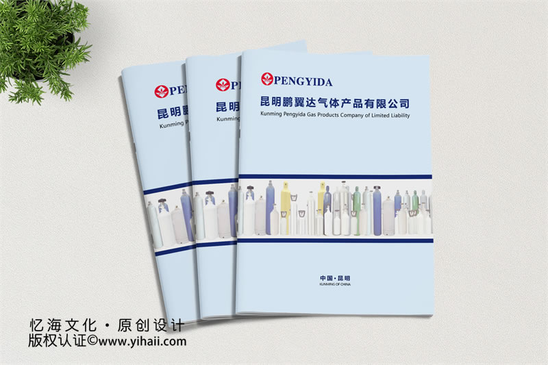 企業(yè)宣傳畫冊設(shè)計-昆明氣體公司畫冊制作