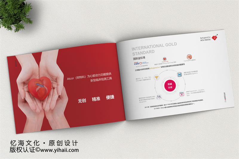 醫(yī)療系統(tǒng)畫冊設(shè)計制作