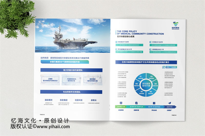 科學制藥企業(yè)畫冊制作