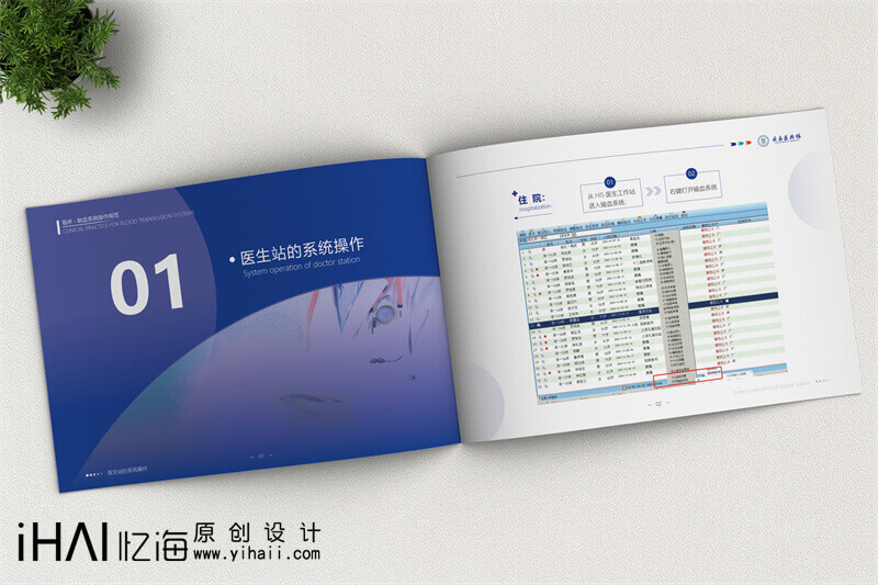 完成醫(yī)療畫(huà)冊(cè)設(shè)計(jì)